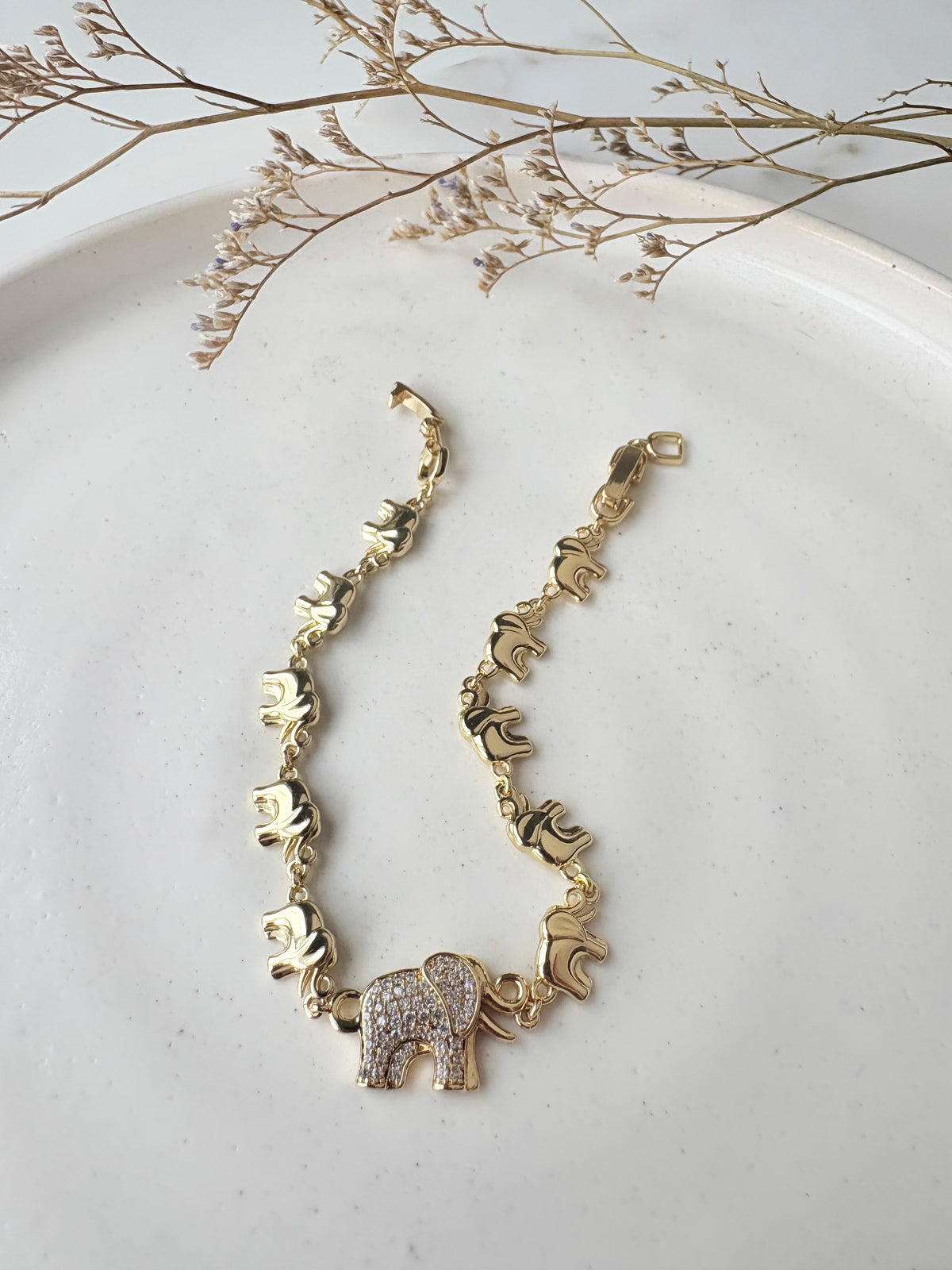 Bracelet Éléphant D’or