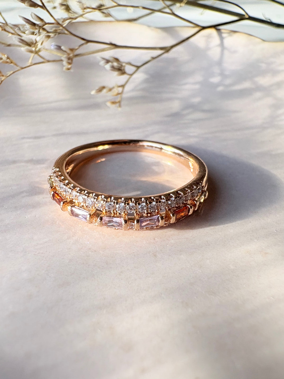 Bagues Couronne Lumineuse