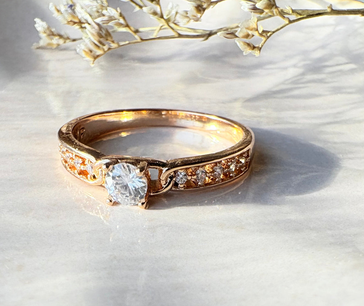 Bague Élégance Rosée