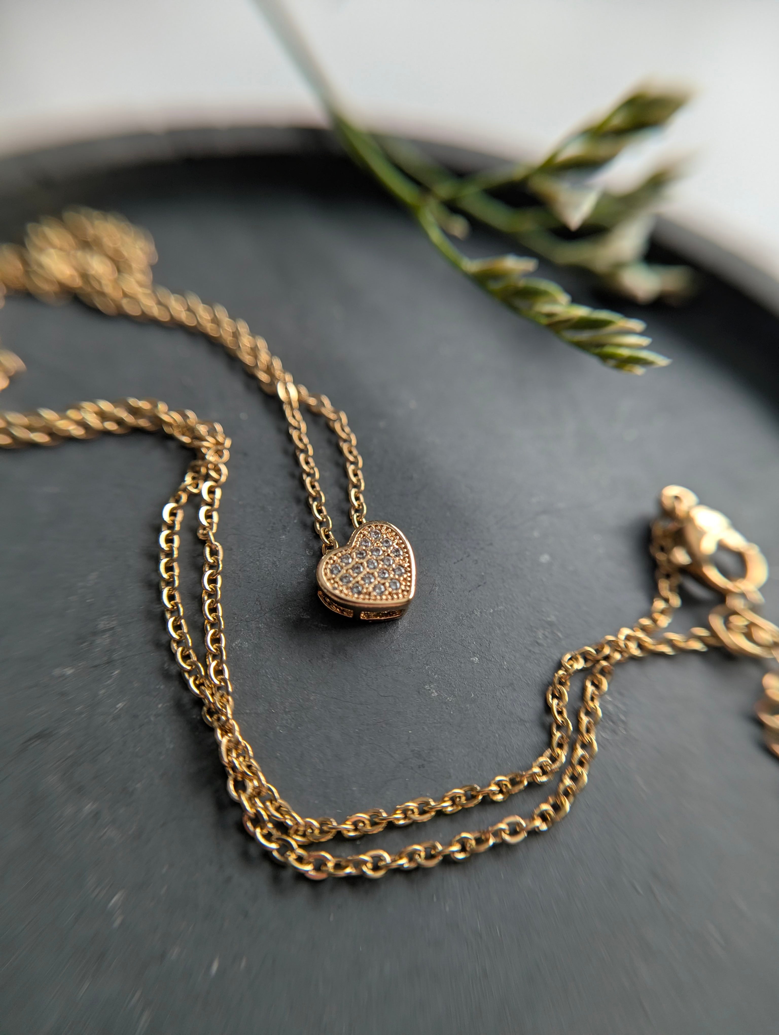 Collier Cœur de Cristal